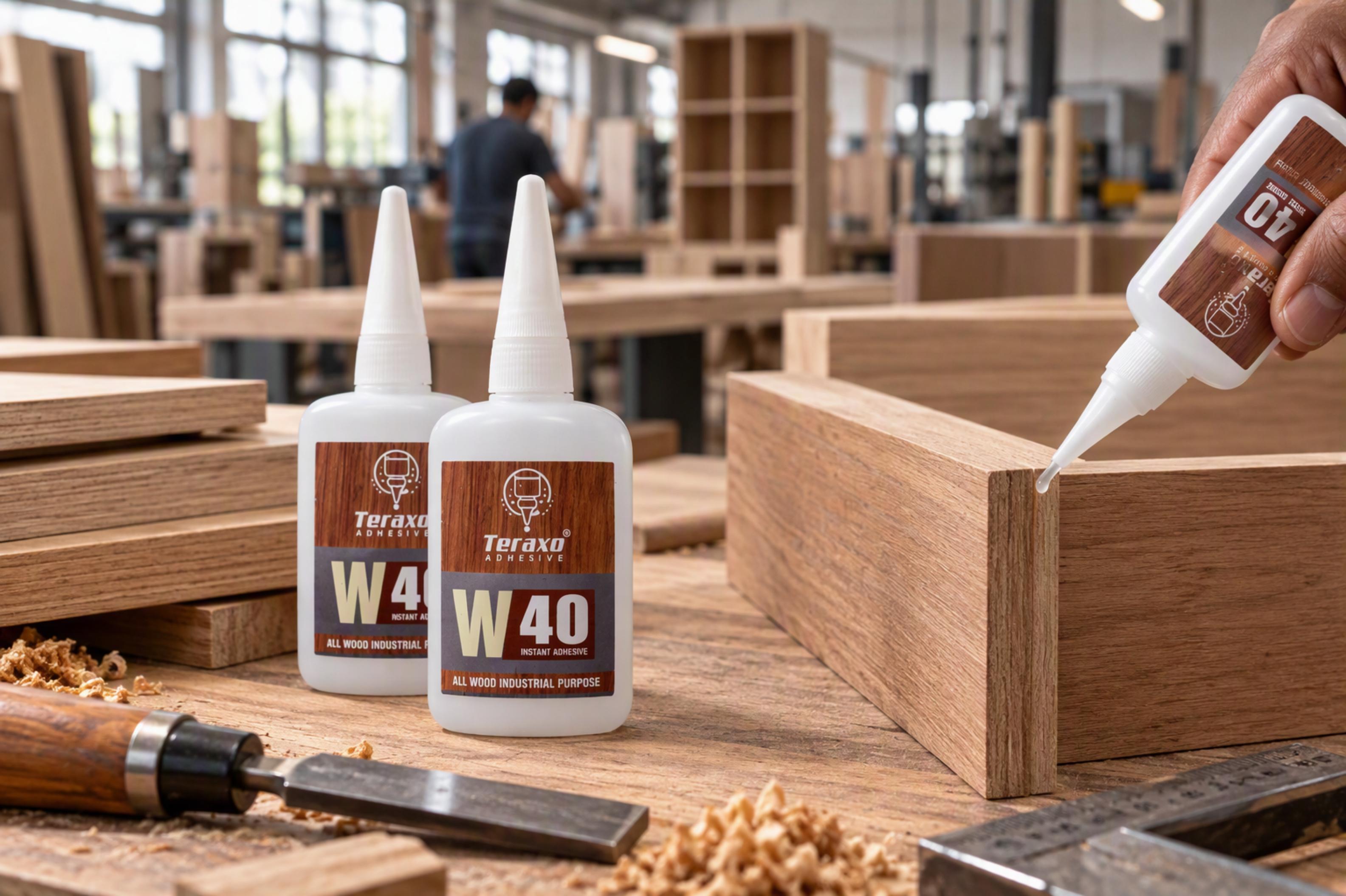 Instant Adhesives for Wood: W40 vs. Traditional Glues