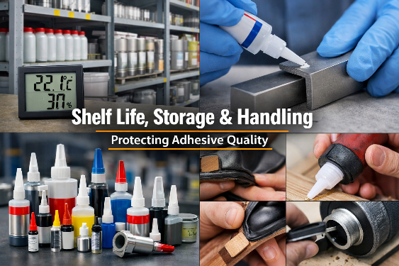 Shelf Life, Storage & Handling: Protecting Adhesive Quality for Long-Term Performance